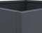 vidaXL - Plantenbak - 42x40x39 - cm - staal - antracietkleurig