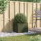 vidaXL - Plantenbak - 42x40x39 - cm - staal - olijfgroen