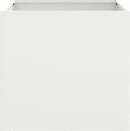 vidaXL - Plantenbak - 42x40x39 - cm - staal - wit