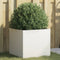 vidaXL - Plantenbak - 42x40x39 - cm - staal - wit