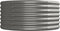 vidaXL - Plantenbak - 440x80x36 - cm - gepoedercoat - staal - grijs