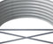 vidaXL - Plantenbak - 440x80x36 - cm - gepoedercoat - staal - grijs