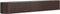 vidaXL - Plantenbak - 440x80x68 - cm - gepoedercoat - staal - bruin