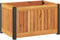 vidaXL - Plantenbak - 45x30x27,5 - cm - massief - acaciahout - en - staal