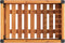 vidaXL - Plantenbak - 45x30x27,5 - cm - massief - acaciahout - en - staal