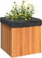 vidaXL - Plantenbak - 45x45x45 - cm - massief - acaciahout