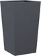 vidaXL - Plantenbak - 45x45x75 - cm - staal - antracietkleurig
