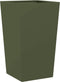 vidaXL - Plantenbak - 45x45x75 - cm - staal - olijfgroen