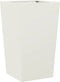 vidaXL - Plantenbak - 45x45x75 - cm - staal - wit