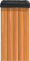 vidaXL - Plantenbak - 45x45x90 - cm - massief - acaciahout