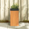 vidaXL - Plantenbak - 45x45x90 - cm - massief - acaciahout
