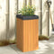 vidaXL - Plantenbak - 45x45x90 - cm - massief - acaciahout