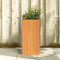 vidaXL - Plantenbak - 45x45x90 - cm - massief - acaciahout
