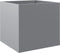 vidaXL - Plantenbak - 49x47x46 - cm - gegalvaniseerd - staal - zilverkleurig