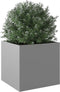 vidaXL - Plantenbak - 49x47x46 - cm - gegalvaniseerd - staal - zilverkleurig