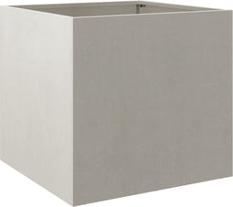 vidaXL - Plantenbak - 49x47x46 - cm - roestvrij - staal - zilverkleurig