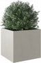 vidaXL - Plantenbak - 49x47x46 - cm - roestvrij - staal - zilverkleurig