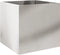 vidaXL - Plantenbak - 49x47x46 - cm - roestvrij - staal - zilverkleurig