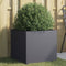 vidaXL - Plantenbak - 49x47x46 - cm - staal - antracietkleurig