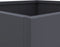 vidaXL - Plantenbak - 49x47x46 - cm - staal - antracietkleurig