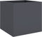 vidaXL - Plantenbak - 49x47x46 - cm - staal - antracietkleurig