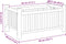 vidaXL - Plantenbak - 50x30x25 - cm - bamboe