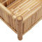 vidaXL - Plantenbak - 50x30x25 - cm - bamboe