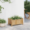 vidaXL - Plantenbak - 50x30x25 - cm - bamboe