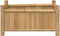 vidaXL - Plantenbak - 50x30x25 - cm - bamboe