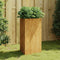 vidaXL - Plantenbak - 50x43x75 - cm - cortenstaal
