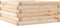 vidaXL - Plantenbak - 50x50x23 - cm - massief - grenenhout