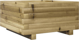 vidaXL - Plantenbak - 50x50x26,5 - cm - geïmpregneerd - grenenhout