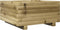 vidaXL - Plantenbak - 50x50x26,5 - cm - geïmpregneerd - grenenhout