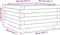 vidaXL - Plantenbak - 50x50x26,5 - cm - geïmpregneerd - grenenhout