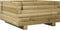 vidaXL - Plantenbak - 50x50x26,5 - cm - geïmpregneerd - grenenhout