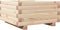 vidaXL - Plantenbak - 50x50x26,5 - cm - massief - grenenhout
