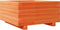 vidaXL - Plantenbak - 50x50x26,5 - cm - massief - grenenhout - wasbruin