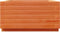 vidaXL - Plantenbak - 50x50x26,5 - cm - massief - grenenhout - wasbruin