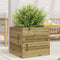 vidaXL - Plantenbak - 50x50x45,5 - cm - geïmpregneerd - grenenhout