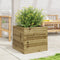 vidaXL - Plantenbak - 50x50x45,5 - cm - geïmpregneerd - grenenhout