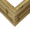 vidaXL - Plantenbak - 50x50x45,5 - cm - geïmpregneerd - grenenhout