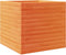 vidaXL - Plantenbak - 50x50x46 - cm - massief - grenenhout - wasbruin