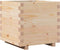 vidaXL - Plantenbak - 50x50x49,5 - cm - massief - grenenhout