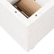 vidaXL - Plantenbak - 50x50x49,5 - cm - massief - grenenhout - wit