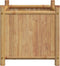 vidaXL - Plantenbak - 50x50x50 - cm - bamboe