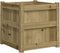 vidaXL - Plantenbak - 50x50x50 - cm - geïmpregneerd - grenenhout