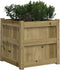 vidaXL - Plantenbak - 50x50x50 - cm - geïmpregneerd - grenenhout