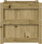 vidaXL - Plantenbak - 50x50x50 - cm - geïmpregneerd - grenenhout