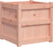 vidaXL - Plantenbak - 50x50x50 - cm - massief - douglashout