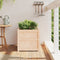 vidaXL - Plantenbak - 50x50x50 - cm - massief - grenenhout